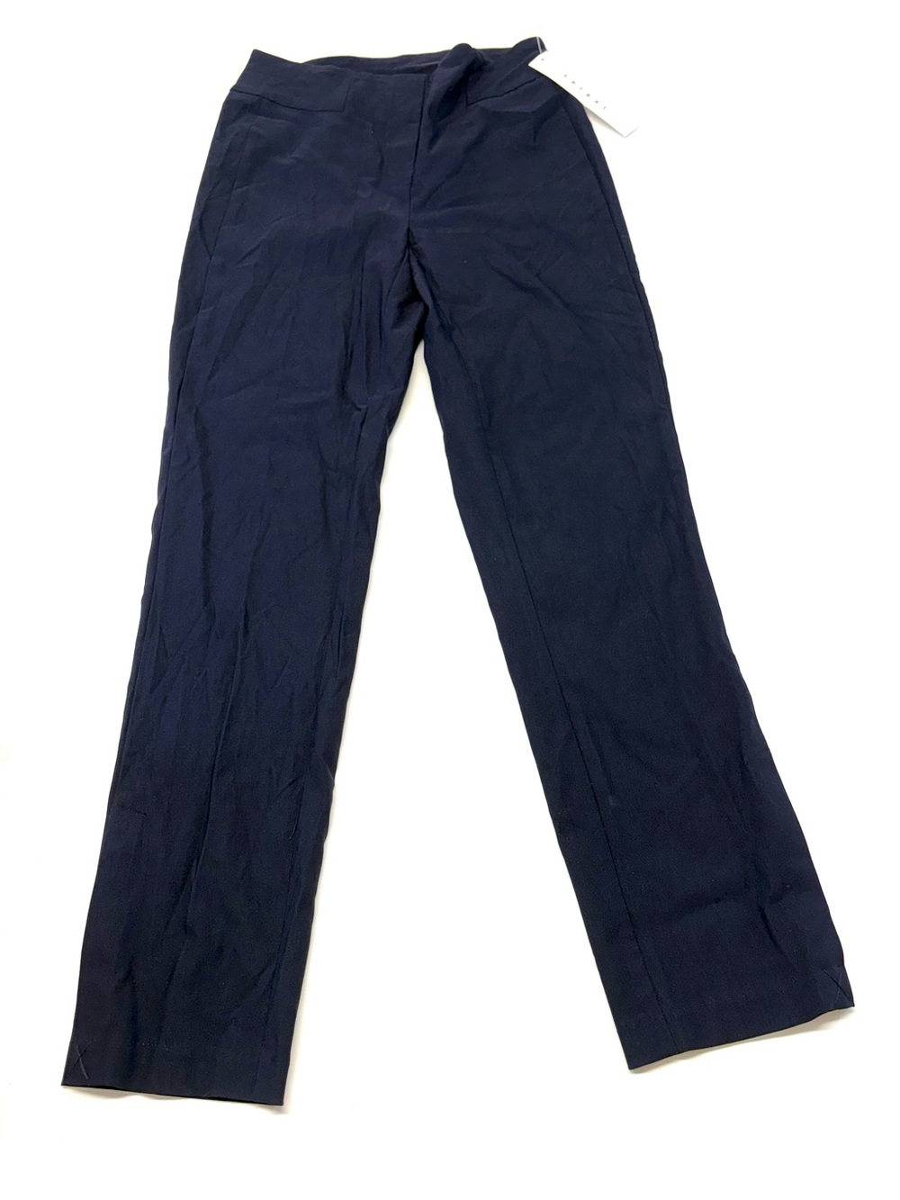Tribal Fashion Ink Black Straight Leg Stretch Pants Size 2 NWT